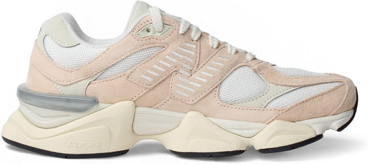 New Balance 9060 Men's Sneakers, Vintage Rose/Sea Salt/Silver Metallic, Size 13