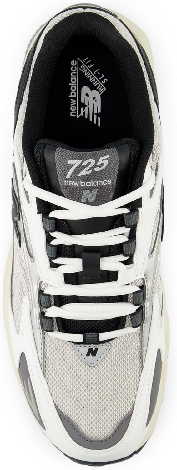 New Balance 725V1 Shoes - Grey Matter/Black/White - 12.0