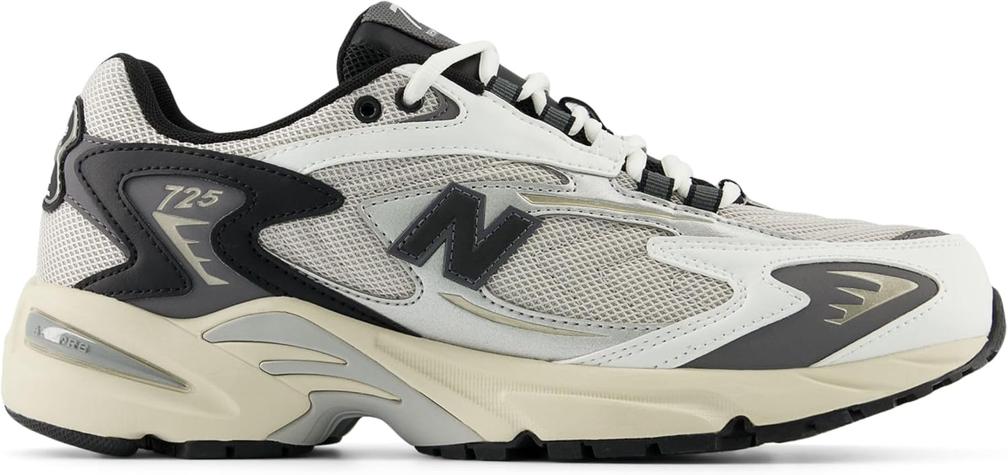 New Balance 725V1 Shoes - Grey Matter/Black/White - 12.0