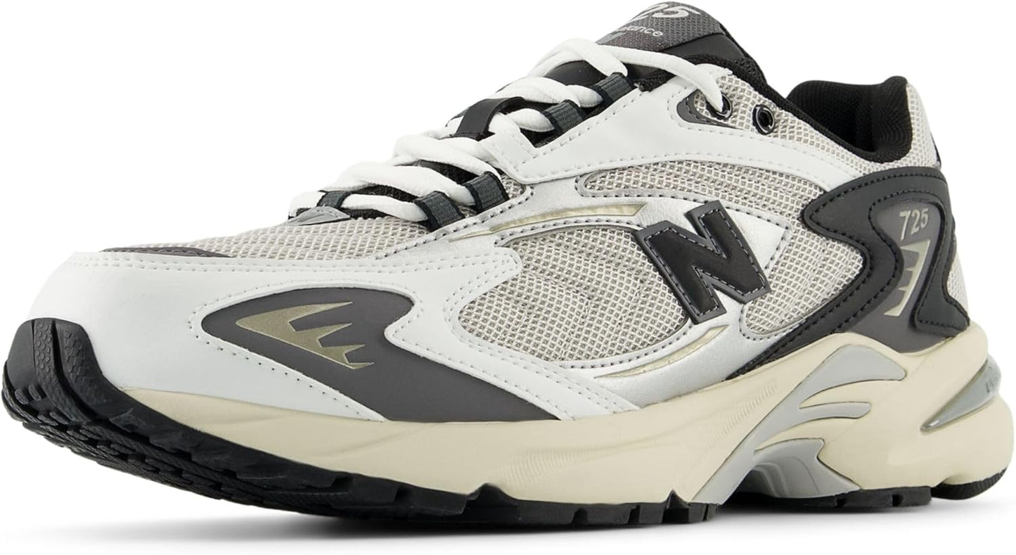 New Balance 725V1 Shoes - Grey Matter/Black/White - 12.0